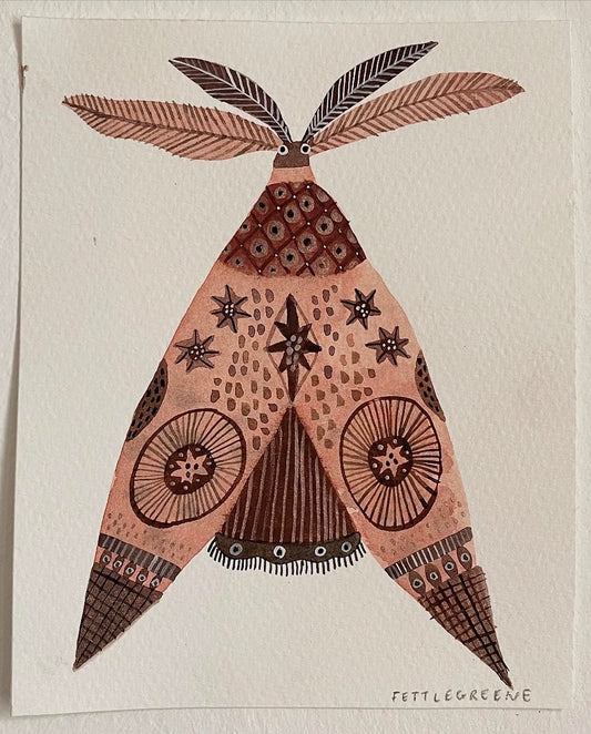 (Studio clear) Autumnal and Gold Moth